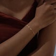 Interwoven Harmony Gold Bracelet,,hi-res view 2