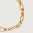 Bold Interlink 18KT Gold Bracelet,,hi-res view 5