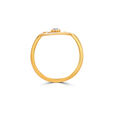 14KT Yellow Gold Concentric Evil Eye Finger Ring,,hi-res view 5
