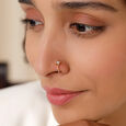 Starry Night Sparkle 14KT Diamond Nose Pin,,hi-res view 1