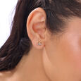 Playful Buzz Diamond Stud Earrings,,hi-res view 2