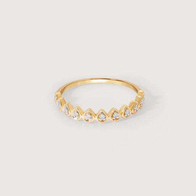 Petal Arc Diamond Ring,,hi-res image number null