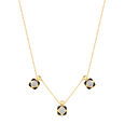 18KT Yellow Gold Abstract Glimmer Diamond Necklace,,hi-res view 1