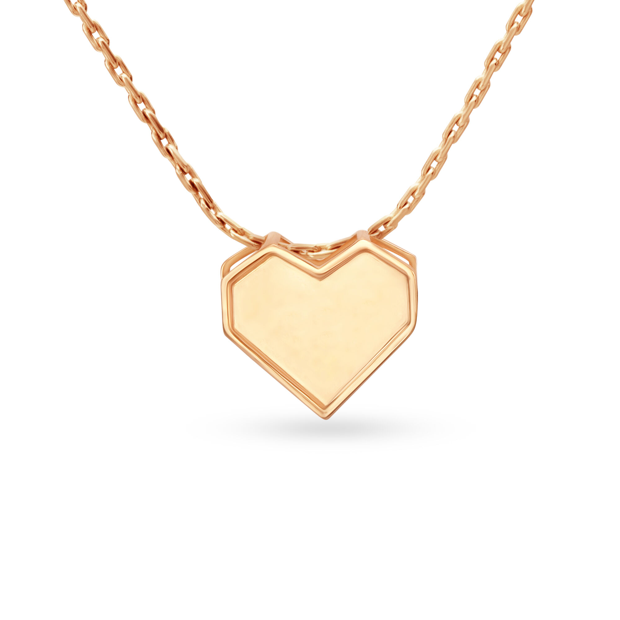 Mia by Tanishq 14KT Rose Gold Heart Pendant