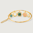 Beam Me Up Charm 14 KT Diamond Bangle,,hi-res view 5