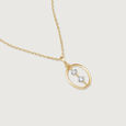 Oval Pop Diamond Pendant,,hi-res view 4