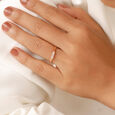 Radiant Roses 18KT Diamond Finger Ring,,hi-res view 1