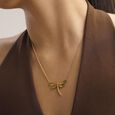 Verdant Dragonfly Gold Necklace,,hi-res view 2