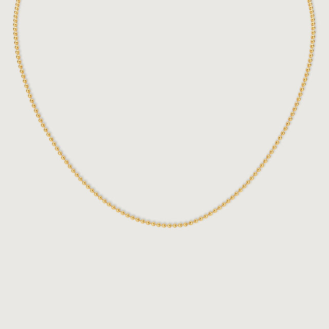 Bead Link 22 Kt Gold Chain,,hi-res image number null