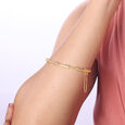 Glitzy Link Diamond Bangle,,hi-res view 2