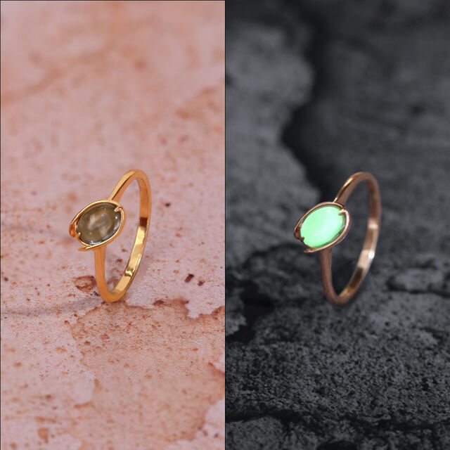 Firefly Fantasia 14 kt Gold & Green Amethyst Ring,,hi-res image number null