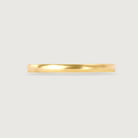 Vow of Love 18KT Gold Couple Ring -Single Piece