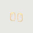 Modern Edge Diamond Stud Earrings,,hi-res view 3