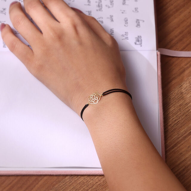Rooted Regal Tiger Gold Bracelet,,hi-res image number null