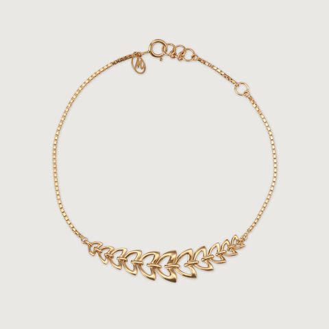 Linked by Love 14KT Yellow Gold Bracelet