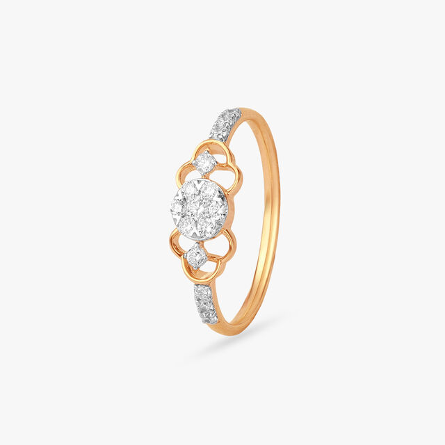 Bloom Crest Diamond Ring,,hi-res image number null