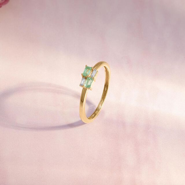 Verdant Duo Diamond Ring,,hi-res image number null