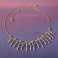 Horizon Spire Diamond Necklace,,hi-res view 1