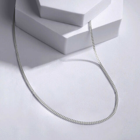Dapper Flux Silver Chain
