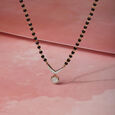 14KT Idyllic Diamond Mangalsutra,,hi-res view 1