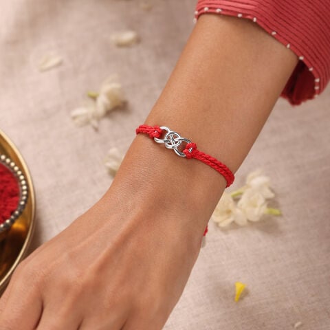 Forever Link Silver Rakhi