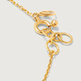 Spirited Elegance 18KT Gold Chain Turquoise Pendant with chain,,hi-res view 6