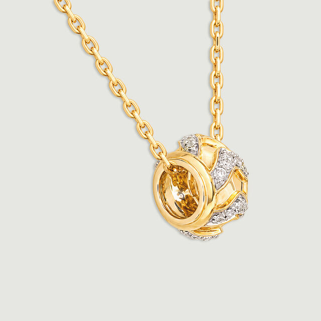 Bold Chevron Diamond Pendant,,hi-res image number null