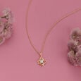 Twisted Glow Diamond Pendant,,hi-res view 1