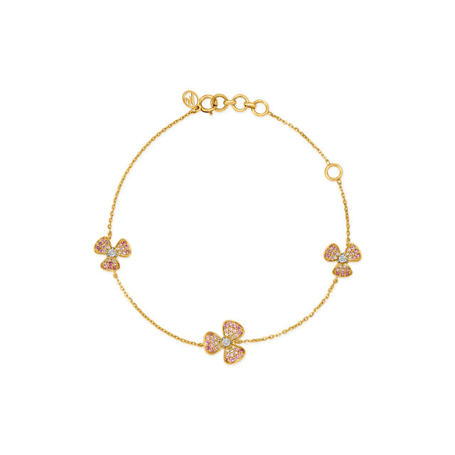14kt Yellow Gold A Bracelet For Your Ethnic Best,,hi-res image number null