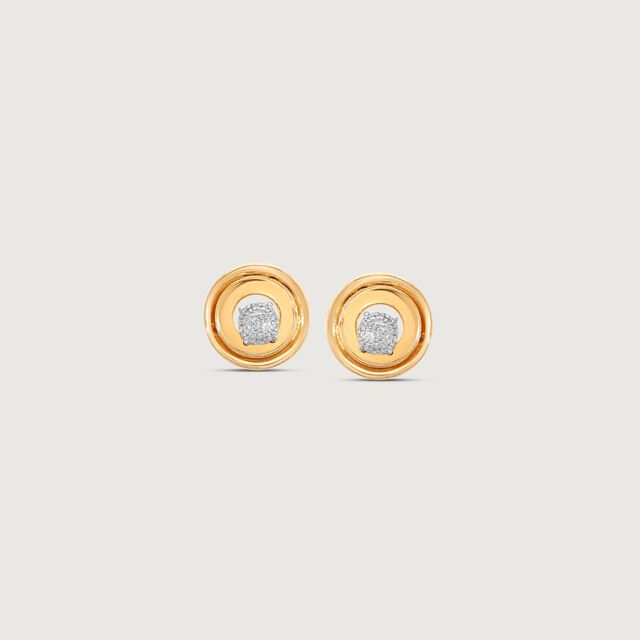 Circular Grace Diamond Stud Earrings,,hi-res image number null