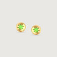 Radiant Sunset Gold Stud Earrings,,hi-res view 6