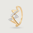 Cosmic Wonder 14KT Diamond Finger Ring,,hi-res view 2
