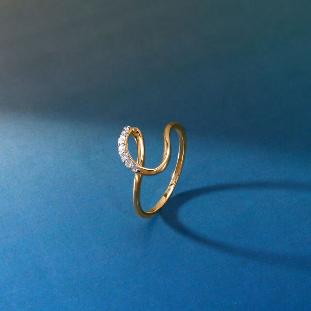 Elegant Infinity Diamond Ring,,hi-res image number null