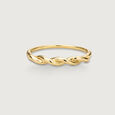 Braided Twist Gold Ring,,hi-res view 3