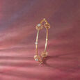 Shimmering Allure Gold & Diamond Bangle,,hi-res view 1