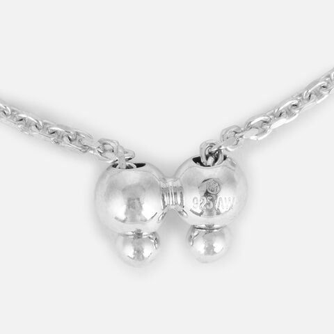 Chic Cubes Silver Bracelet