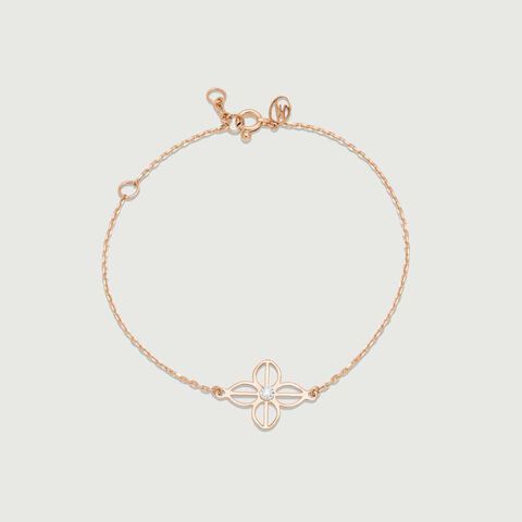 Classy Bloom Diamond Bracelet