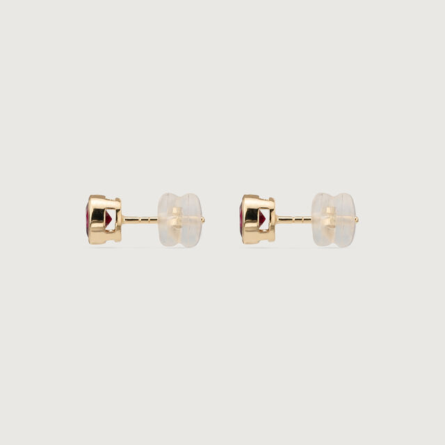 Crimson Aura Garnet Earrings,,hi-res image number null