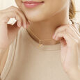 Letter Perfect 'Y' Gold Pendant,,hi-res view 1