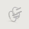 Magic Spell Silver Toe Ring  for Women,,hi-res view 2