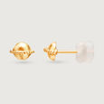 Pretty Cosmic Splendour 18KT Modular Planet Drop Earrings,,hi-res view 6
