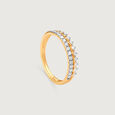 Royal Tiara Gold & Diamond Finger Ring,,hi-res view 3