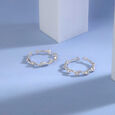 Twisted Gleam Silver Toe Rings,,hi-res view 1