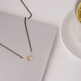 Whispering Wings Gold and Diamond Mangalsutra,,hi-res view 1