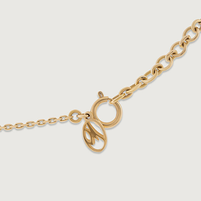 Radiant Blossom Gold & Diamond Necklace,,hi-res image number null