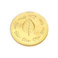 1 GM 24 Karat Tulsi Leaf Gold Coin,,hi-res view 3