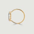 Luminous Textured Diamond Cocktail Ring,,hi-res view 4