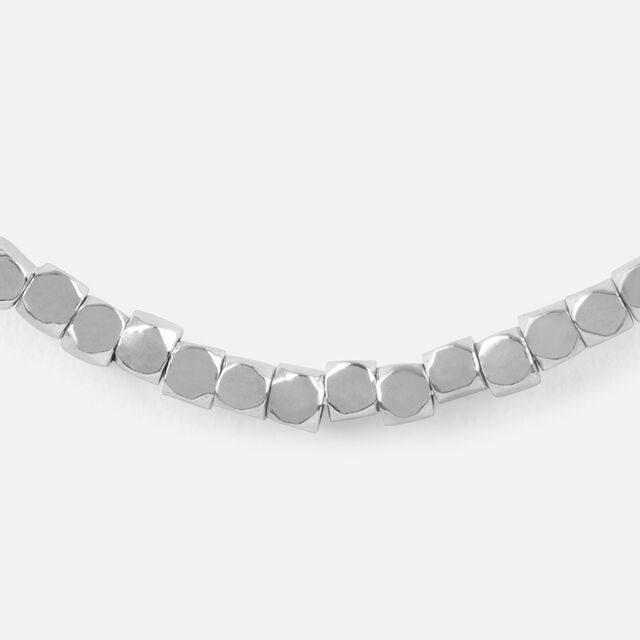 Hexa Shine Silver Bracelet,,hi-res image number null