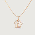 Safe Haven Gold Pendant,,hi-res view 3