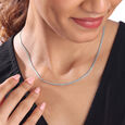 Glossy Sleek Silver Chain,,hi-res view 2